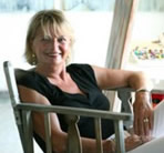 Pauline Keaney in her studio