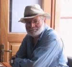 Roger Green in Kamini, Hydra