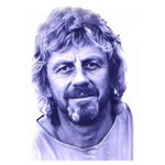 David Irlam, sculptor and writer, Hydra, Greece