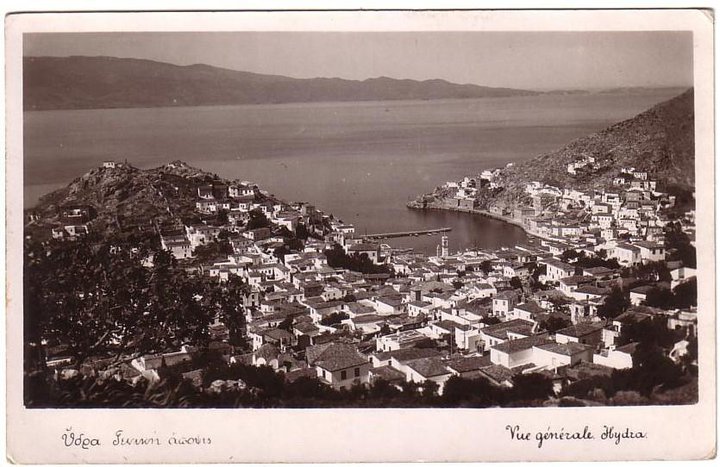 Panorama of Hydra Town