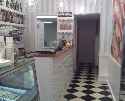 Hydra greece ice cream, coffees, drinks