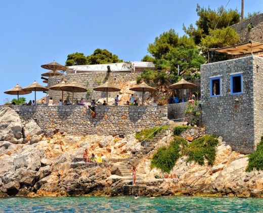 Hydronetta Beach Bar Hydra Greece