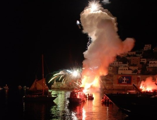 Miaoulia @ Hydra Harbor