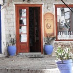 Hair Dresser on Hydra Greece