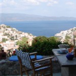 A private villa with a fabulous sea view