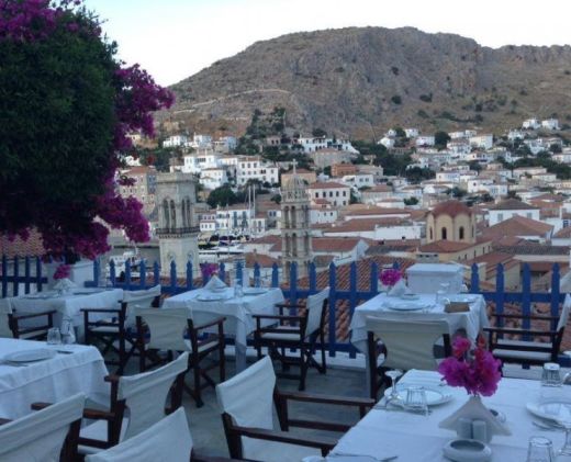Veranda Restaurant Hydra Greece
