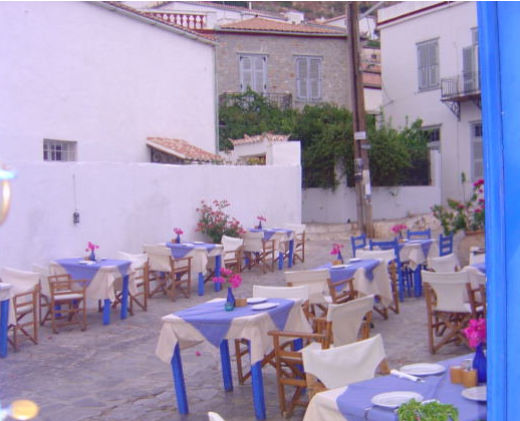 Caprice Italian restaurant Hydra Greece